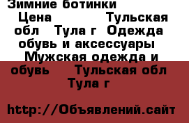 Зимние ботинки Dino Ricci › Цена ­ 2 000 - Тульская обл., Тула г. Одежда, обувь и аксессуары » Мужская одежда и обувь   . Тульская обл.,Тула г.